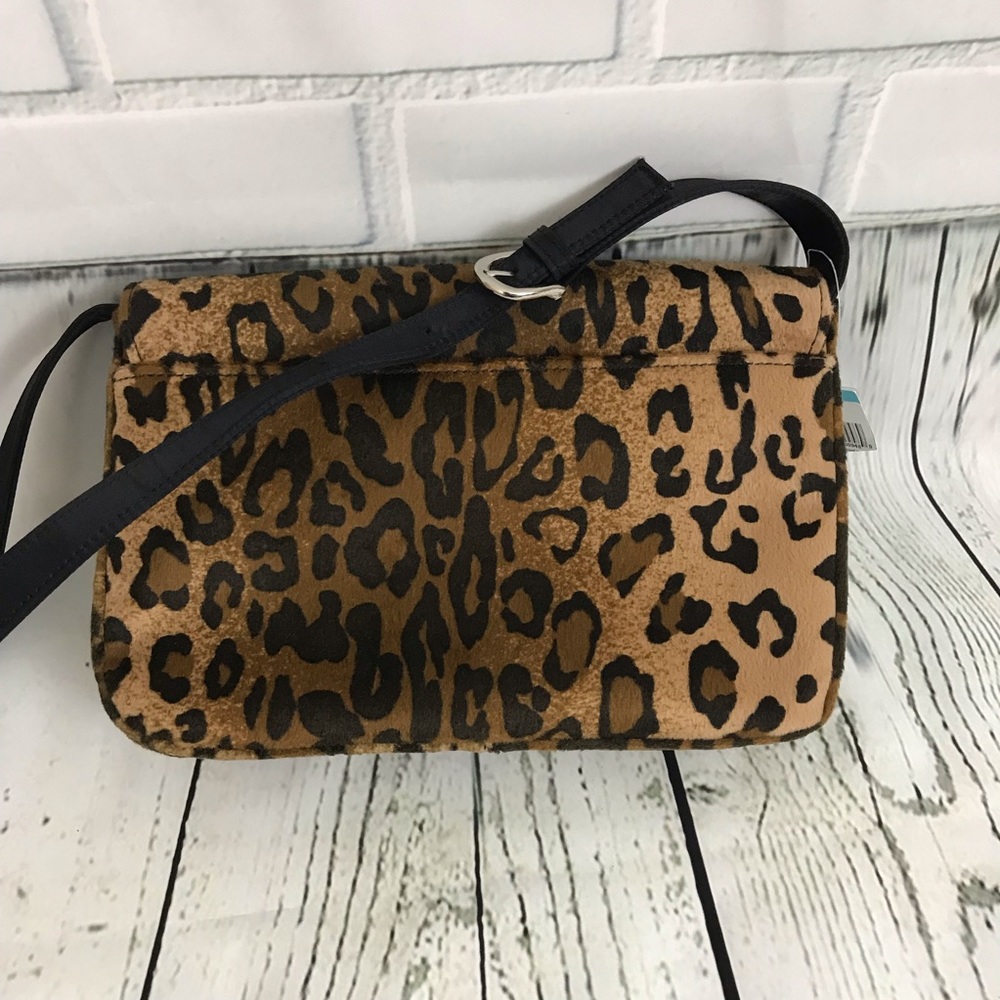 Nine West leopard print purse bag clutch cheetah - Picture 5 of 7